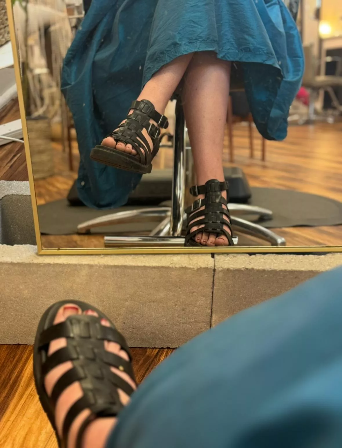 My favorite sandals. Do you love them?  posted by barefootbunneeee