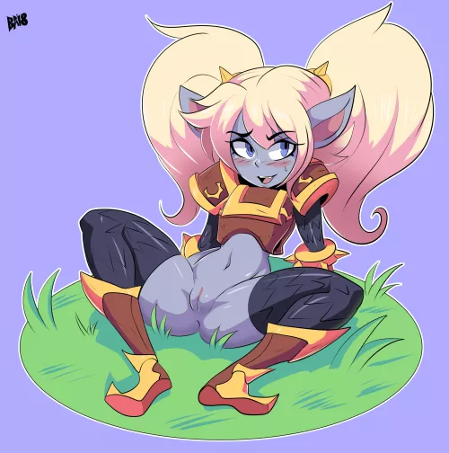 Poppy in the grass (BigDeadAlive) by myfriendscantknow