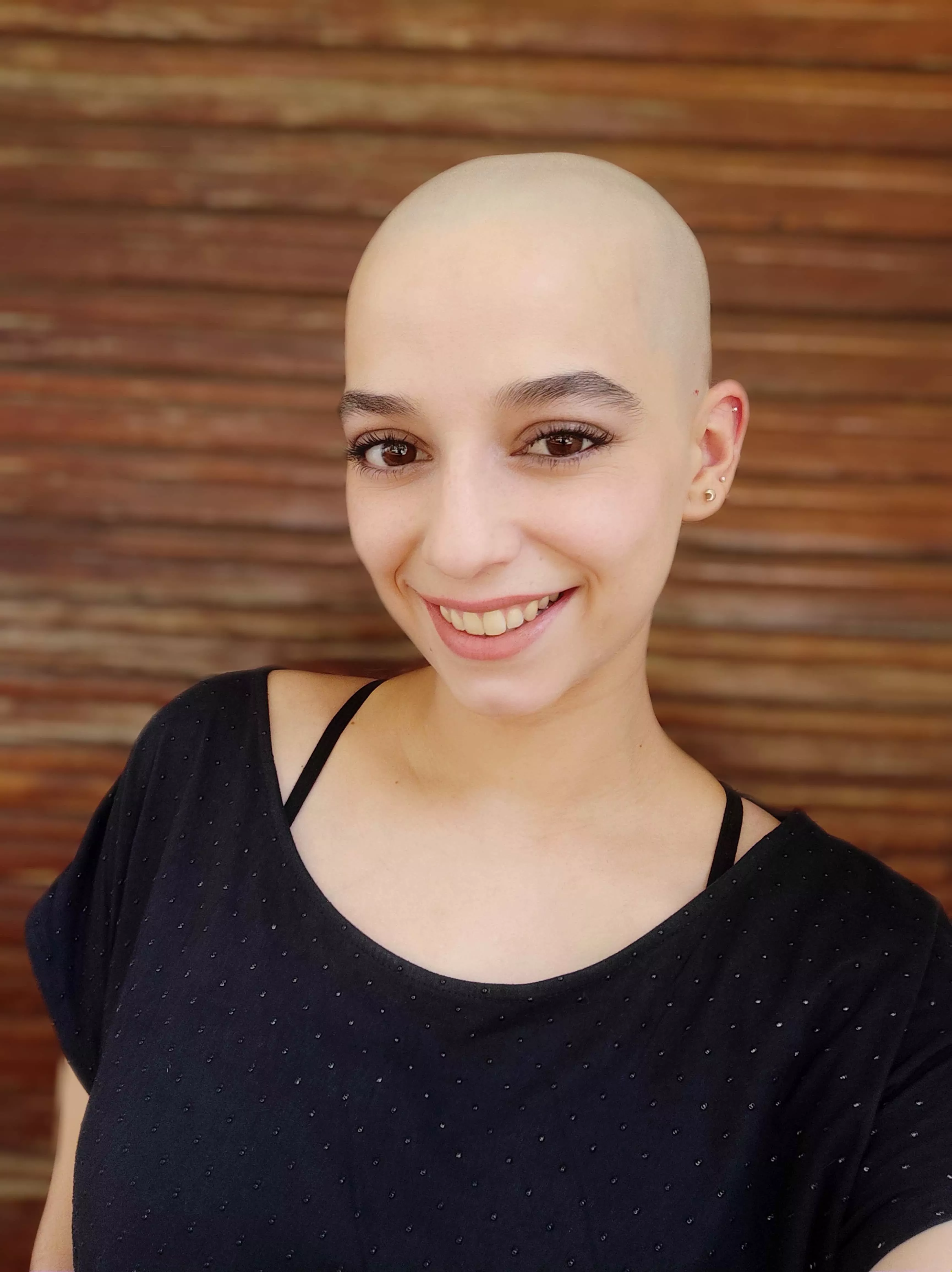 Shaved and always with a smile  posted by rahelbald