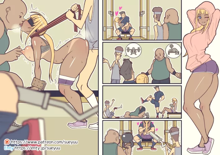 Sueyuu gym by maxikaz19