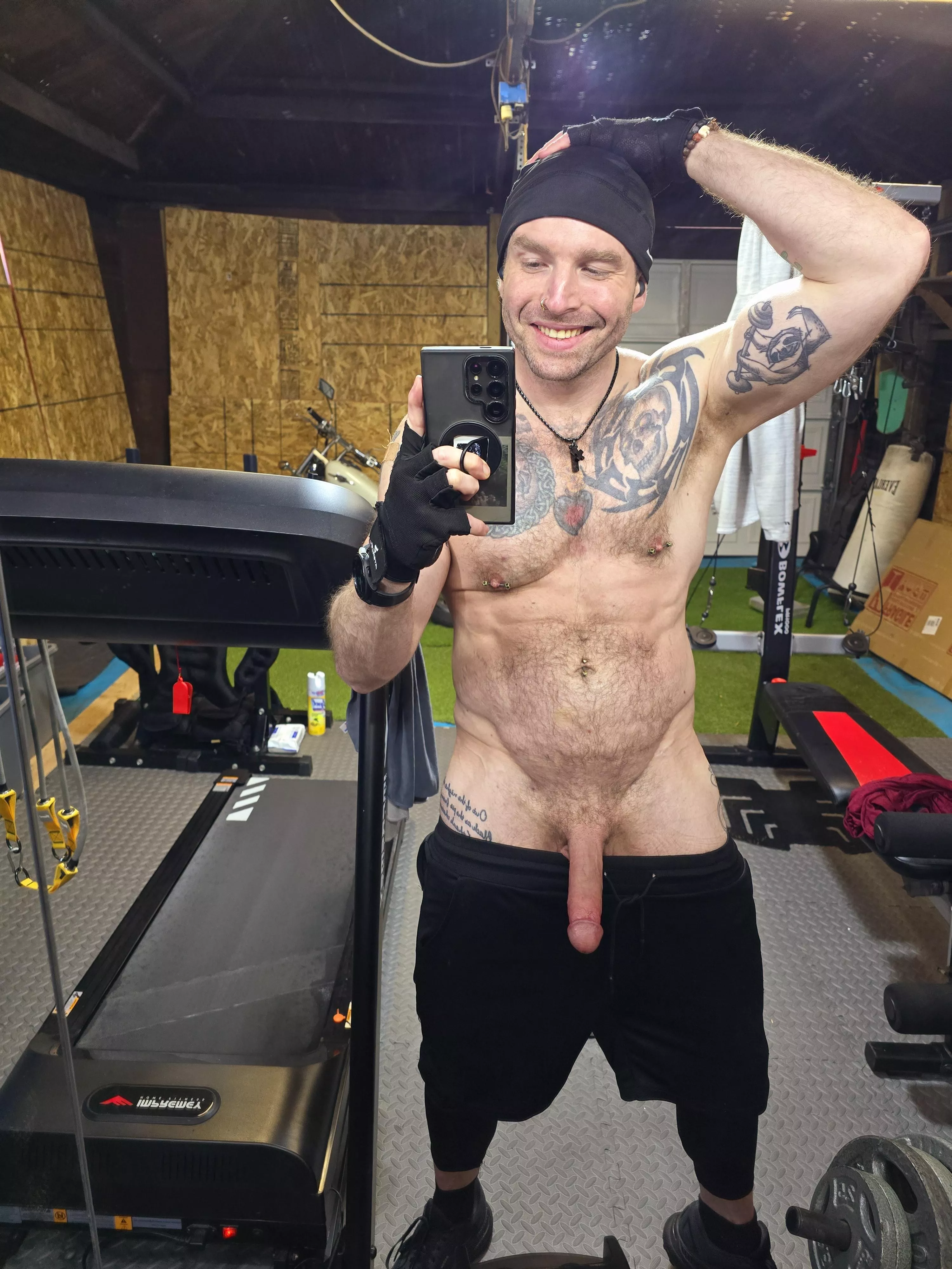 Building a new gym so nobody complains that I work out without deodorant. You wanna join?  posted by DangerDonk3y