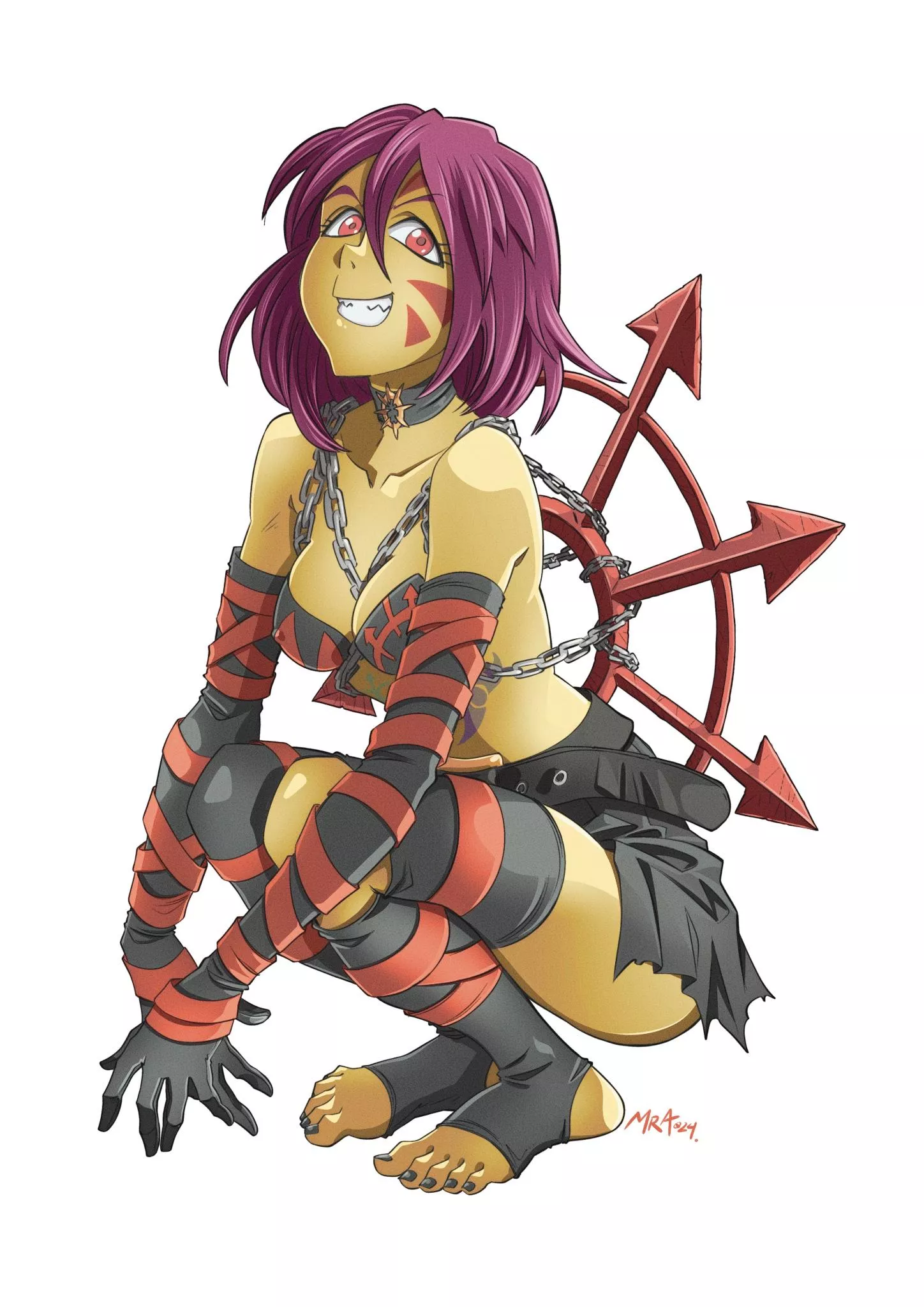 Cultist-Chan by MRA Artworks posted by Cracker3011