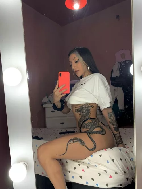 I'll bring nothing but my ass and some perfume on me. by ChocoCharmChic10