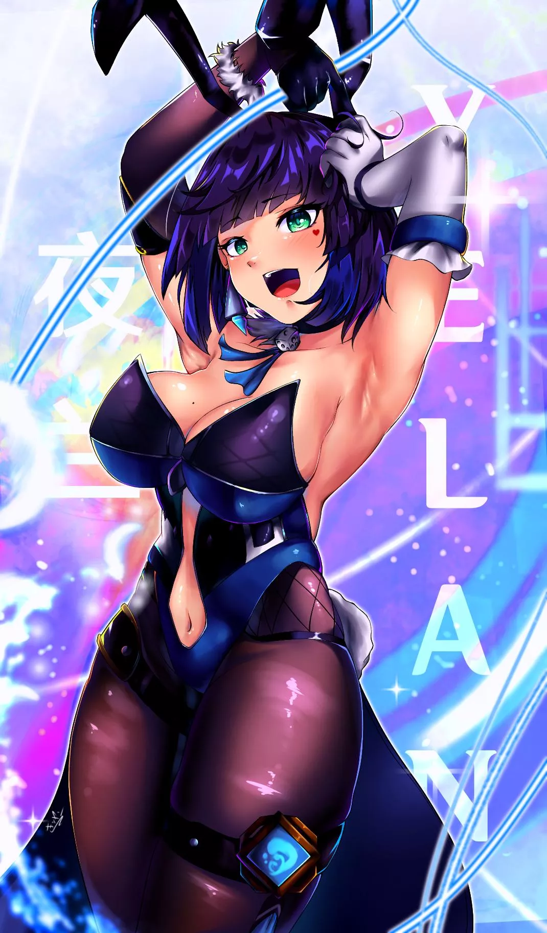 Yelan [Art by me] (Genshin Impact) posted by dat_guy_wid_dis_nahm