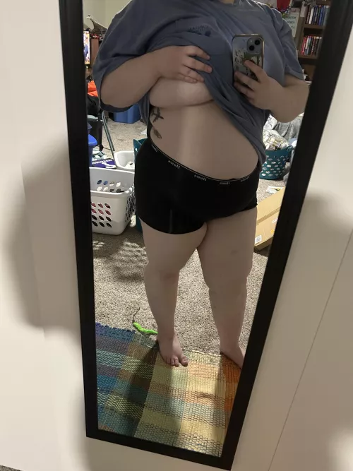 I have baggy t shirts and boxer briefs, guess I don’t need a man by B_747_