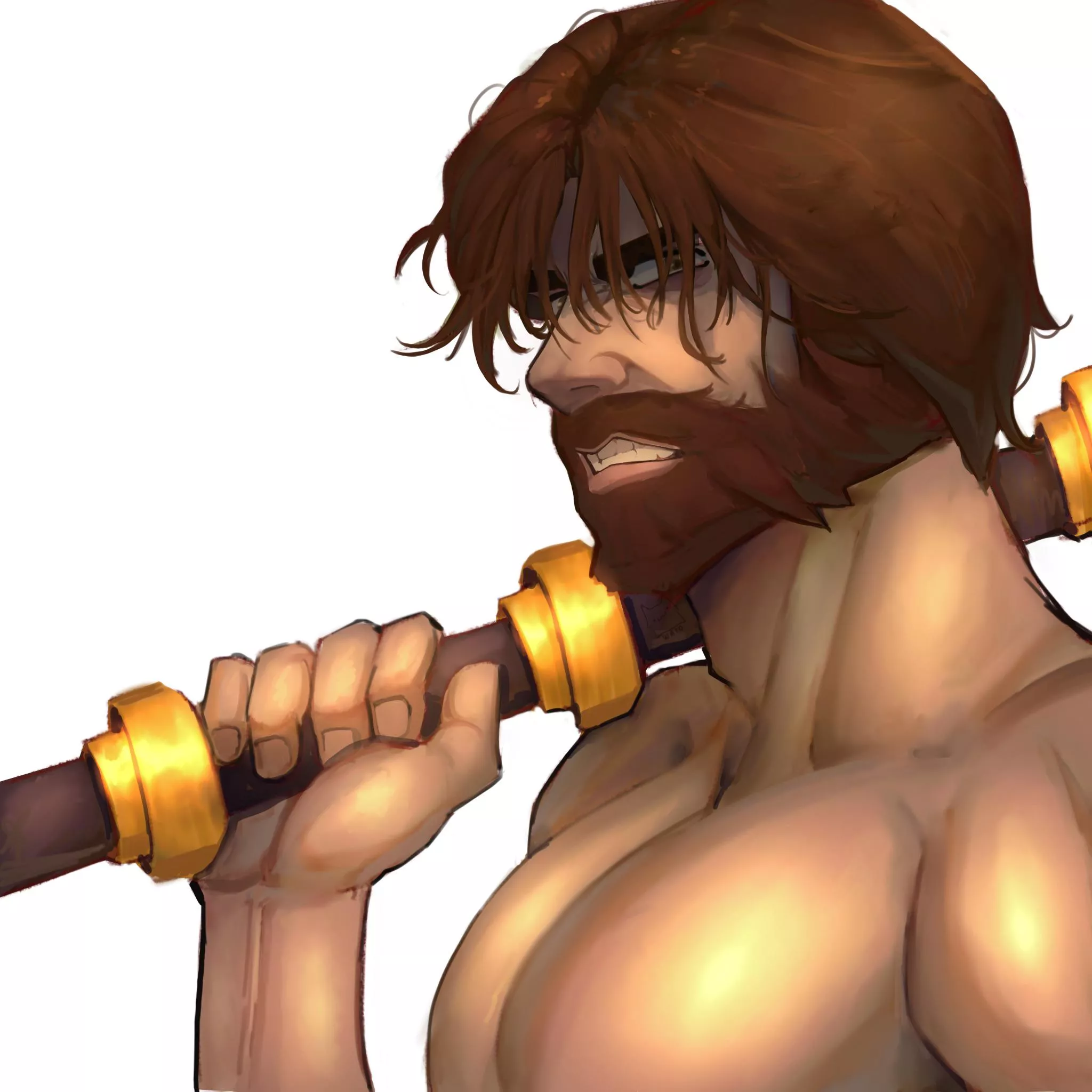 Jayce messy painting (by me @nayyoart posted by BelugaWatona