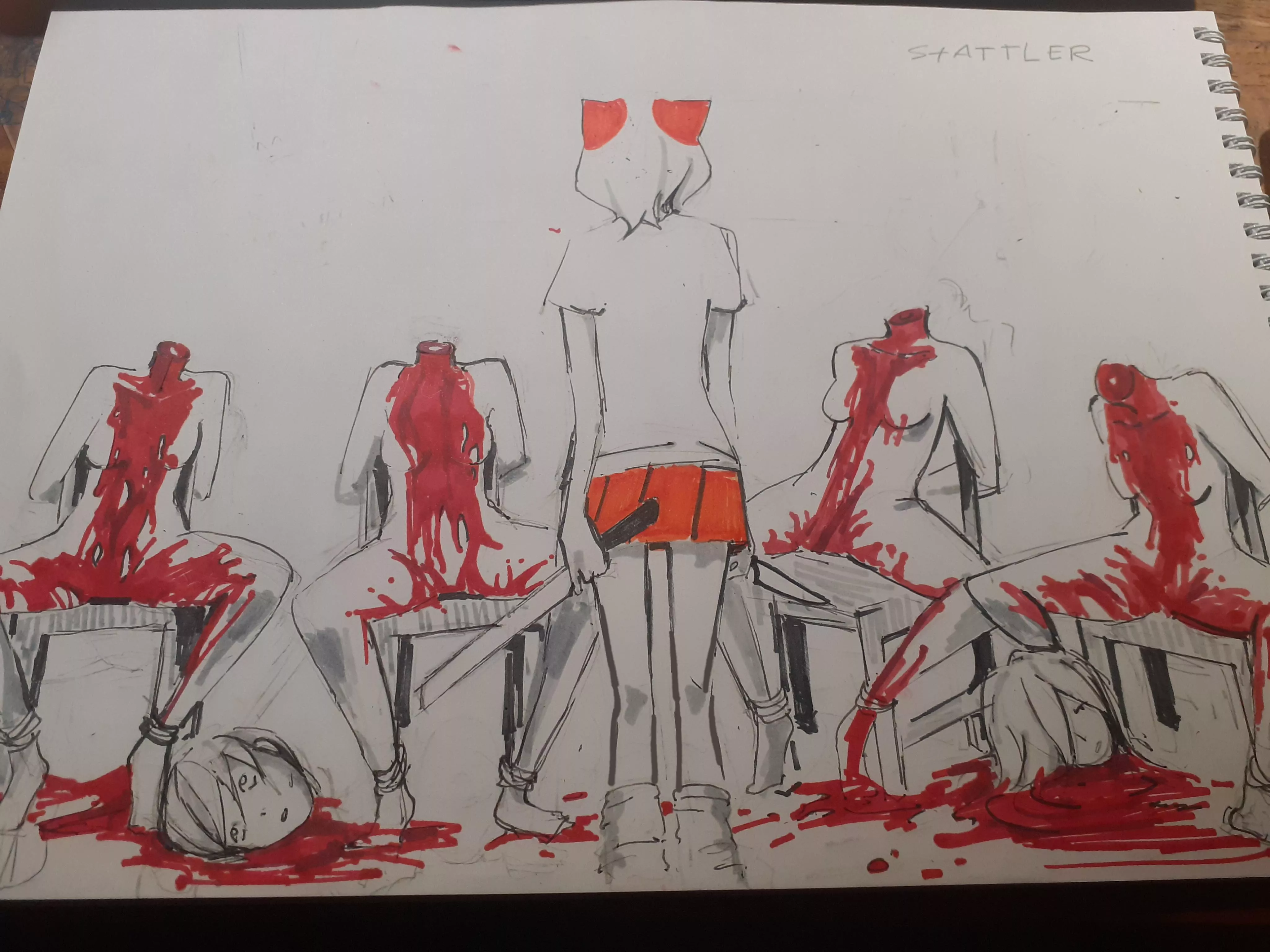 (Oc) beheading a bunch posted by Aware_Storage_6802