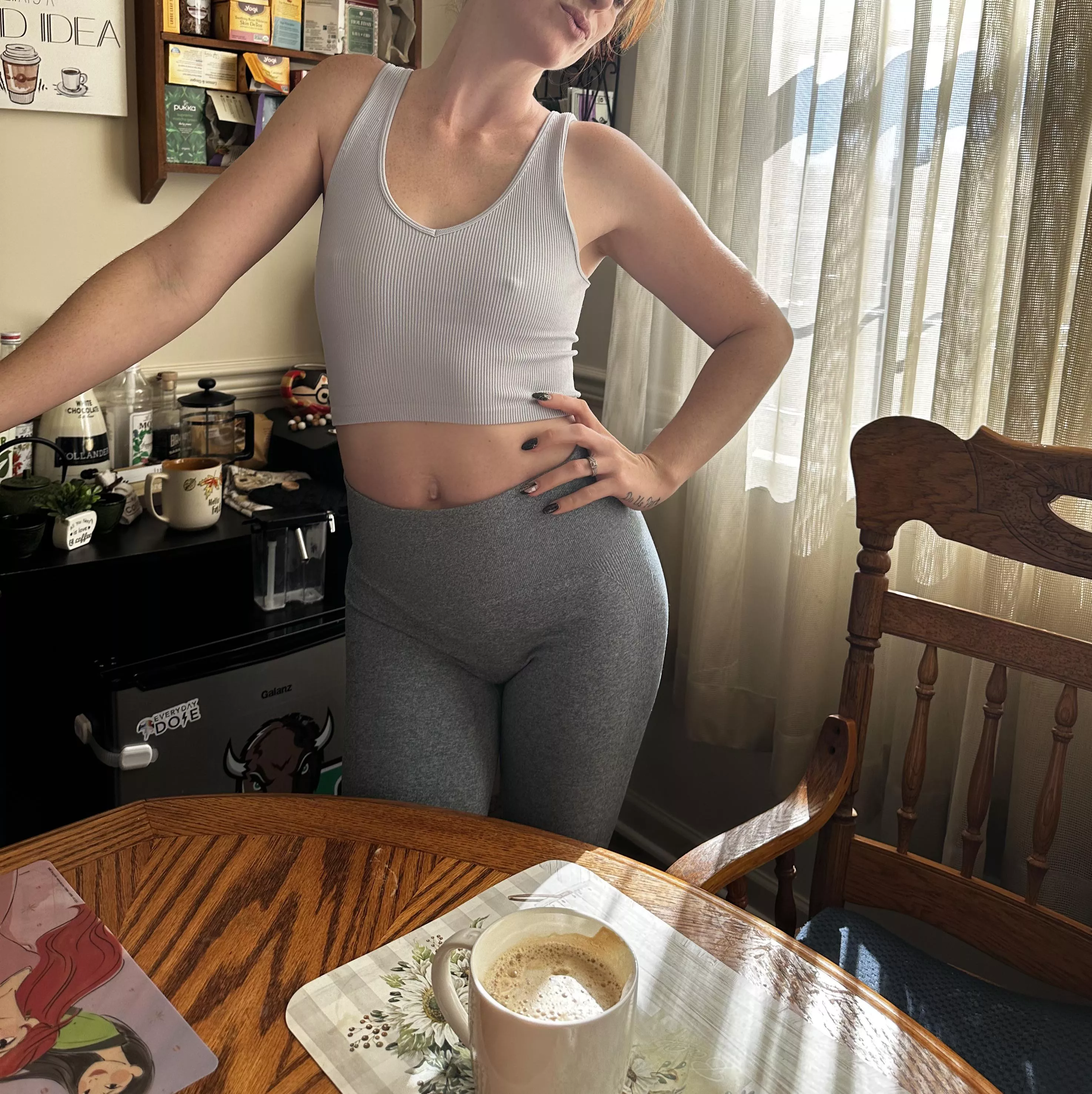 Post yoga coffee [f] posted by Cay_Bakes