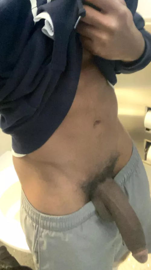 quickie in a public restroom? 👀 by Scared-Elderberry-36