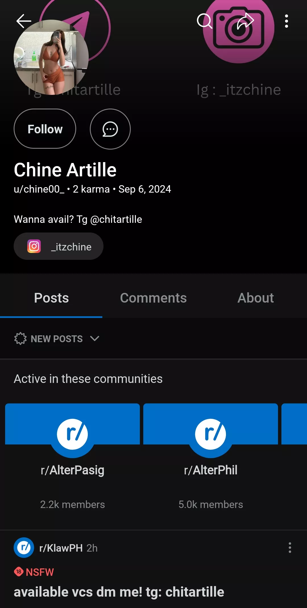 SCAM ALERT posted by depraveddave11