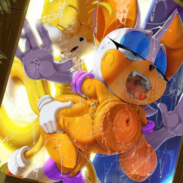 Tails and Rouge in pure ecstasy (unknown) posted by HornyMf077