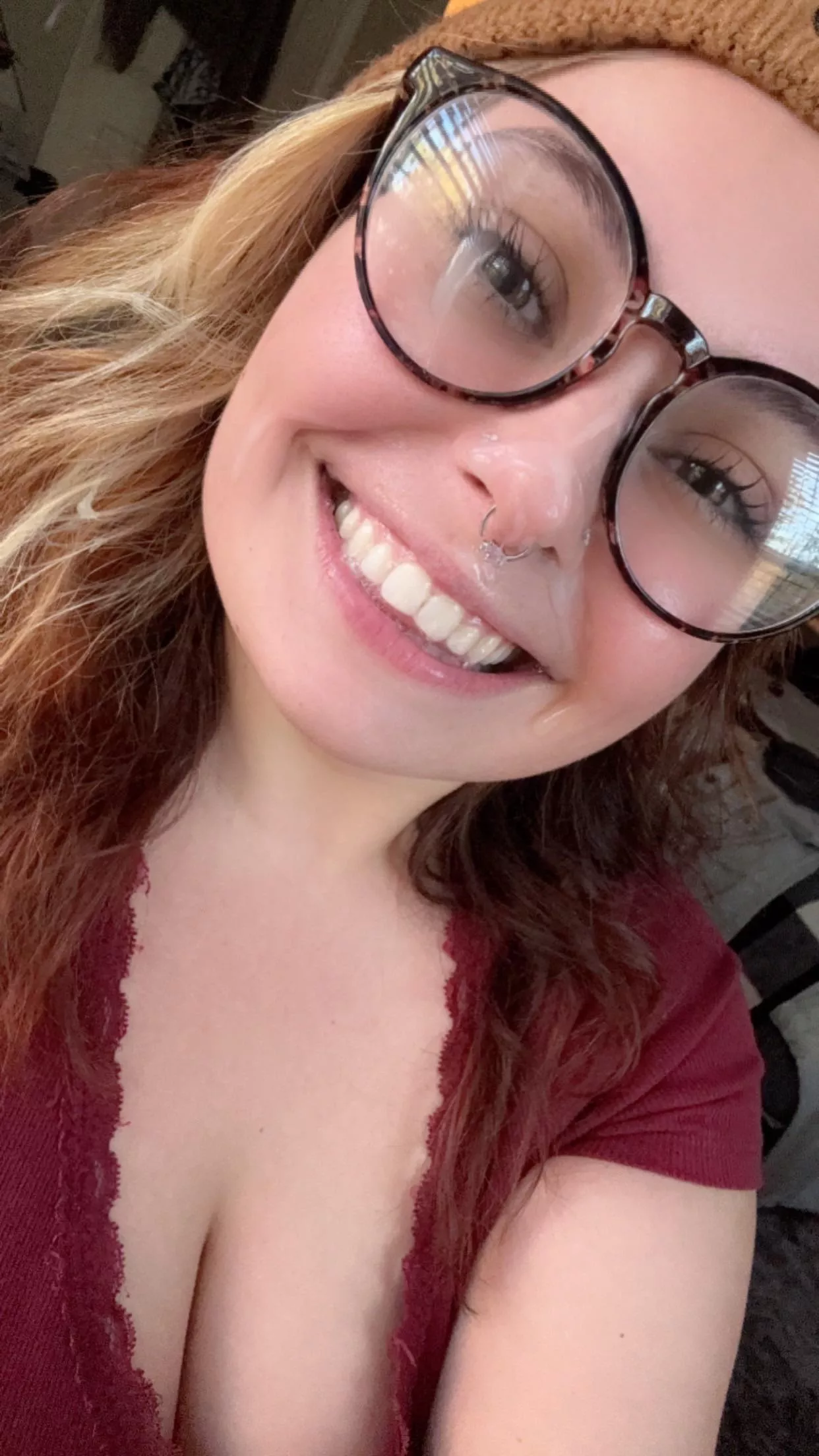 Worlds happiest cum slut  posted by desssybb