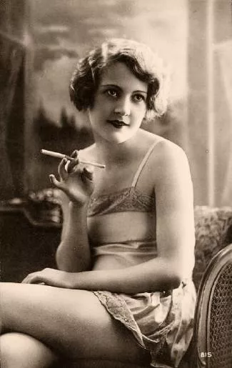 you know what smoking leads to!   loose morals! posted by [deleted]