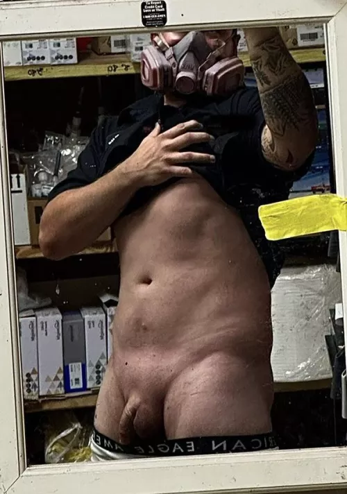 Bet me I won’t take one in my office.. by thatmufuckaa