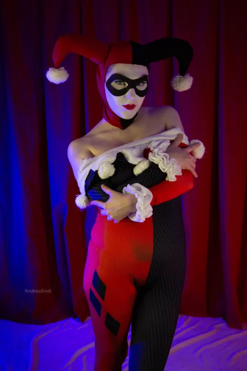 Harley Quinn cosplay by me (KindnessKindi) by kindnesskindi