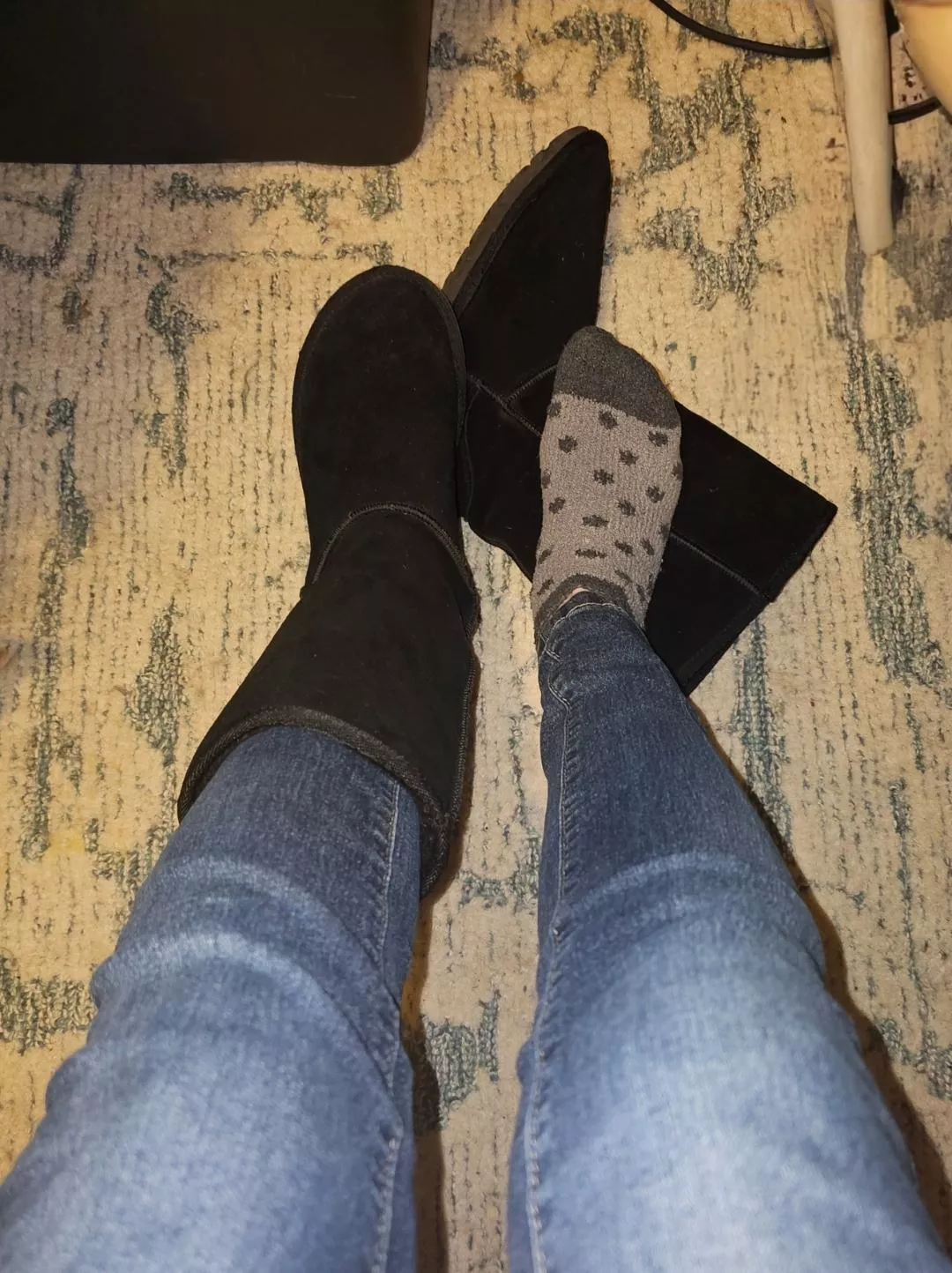 Soft and cozy, these uggs/feet deserve to be worshipped  posted by SweetRuby656