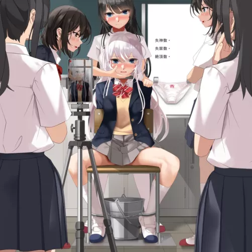 A stunning blonde was cruelly bullied by her classmates, envious of her beauty (eto (ikumika)) by wildkithot