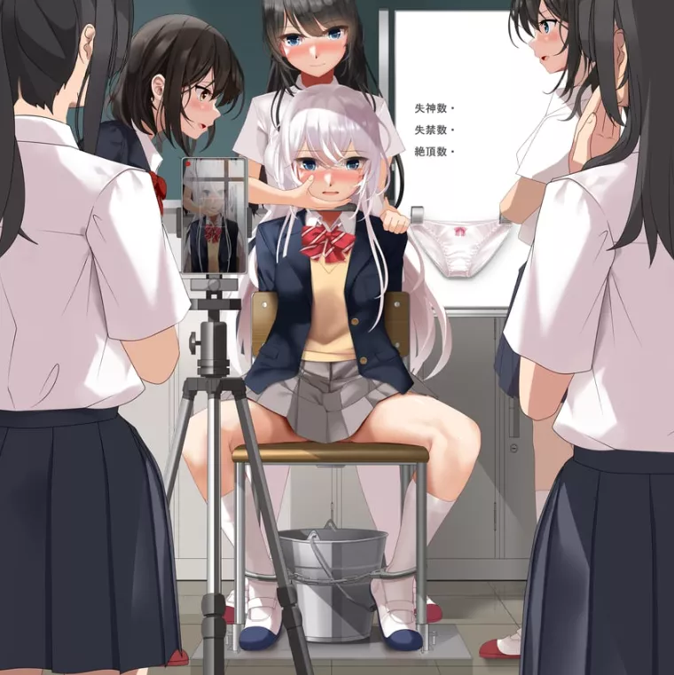 A stunning blonde was cruelly bullied by her classmates, envious of her beauty (eto (ikumika)) posted by wildkithot