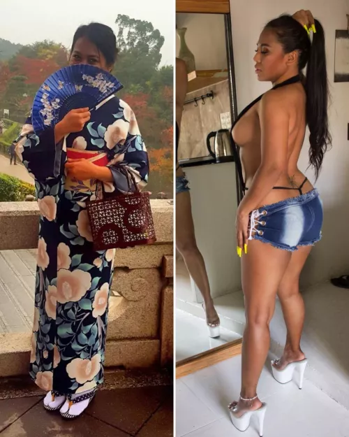 Can’t believe how much I’ve changed not just physically, but mentally too. From too shy to too horny and slutty 🤤💦 by AsiaMorena