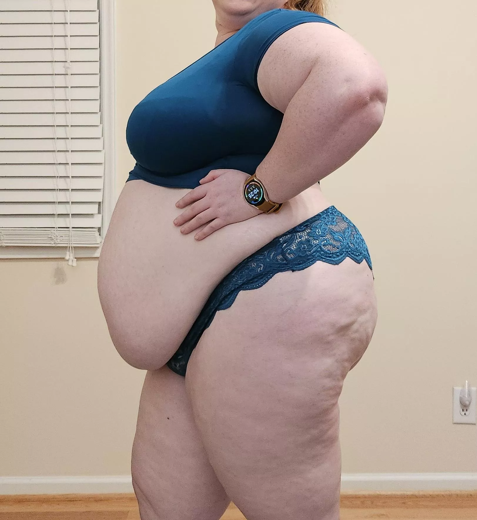 Day 10 of stuffing myself until Thanksgiving has got my belly growing bigger and bigger! posted by AthenaHeavy