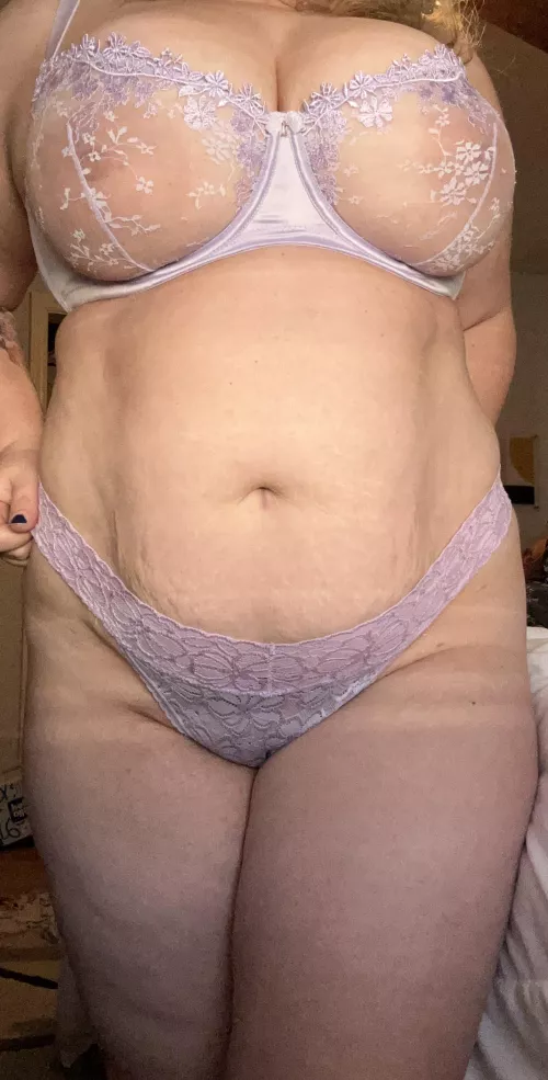 Decided to match for once 💜💜 by Discrete-Petite