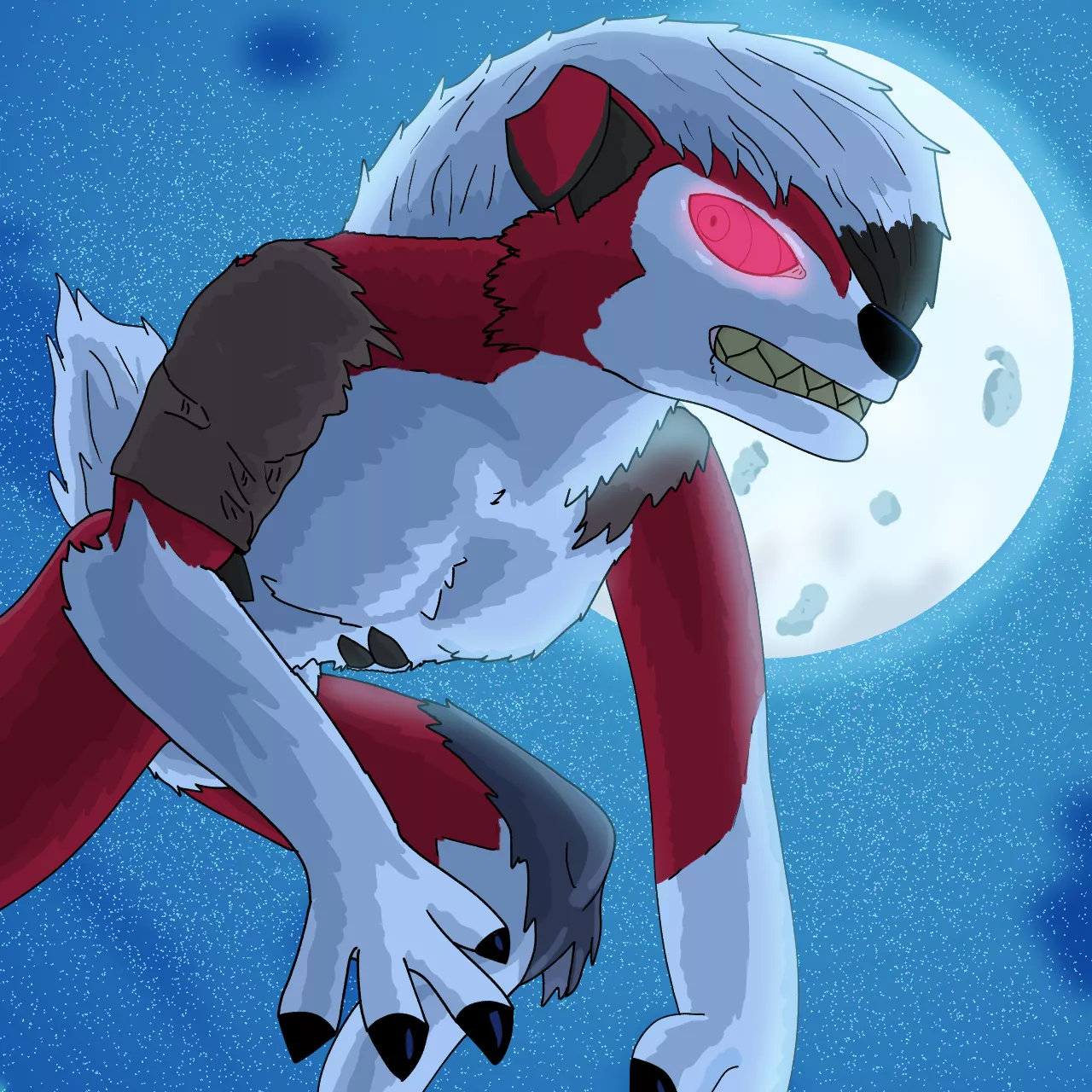 Goofy looking dog (SFW Lycanroc TF) posted by Brianisnotfunny2004