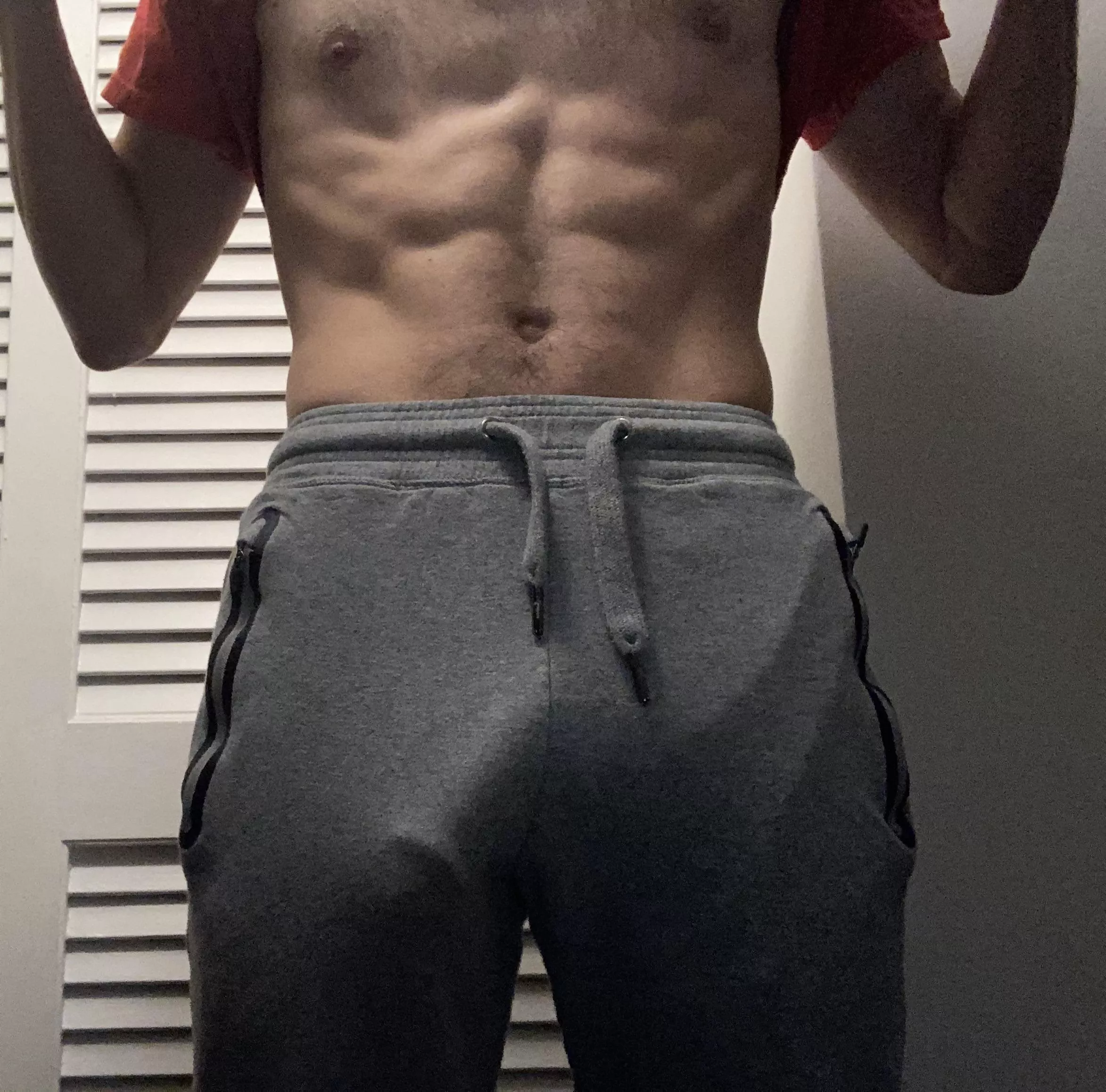 Gray sweatpants posted by anon47851790