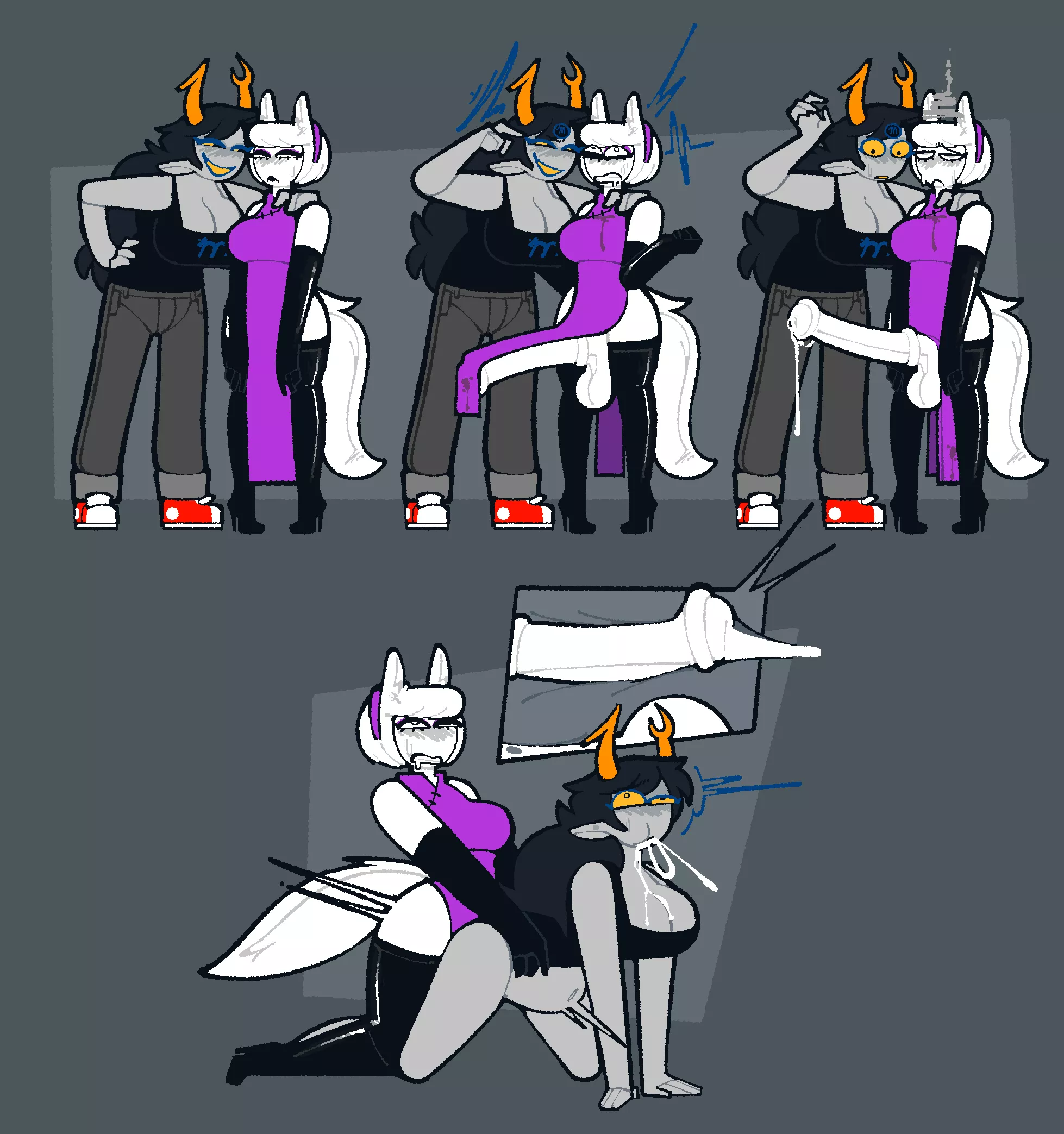 Horsecock and Hypnosis, such an alluring combination. (Xenopavilia) posted by Fluffa_Floof