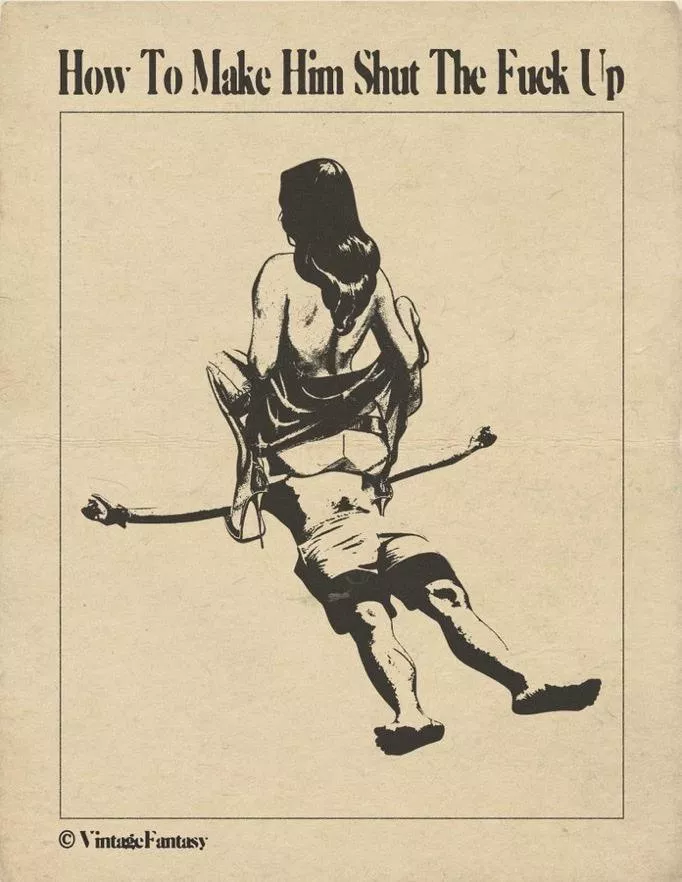 How To Make Him Shut The Fuck Up.... posted by SurfFly