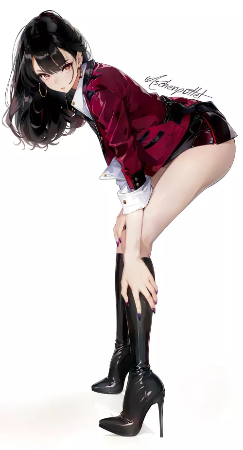 Knee High Boots  by CheetahSperm18