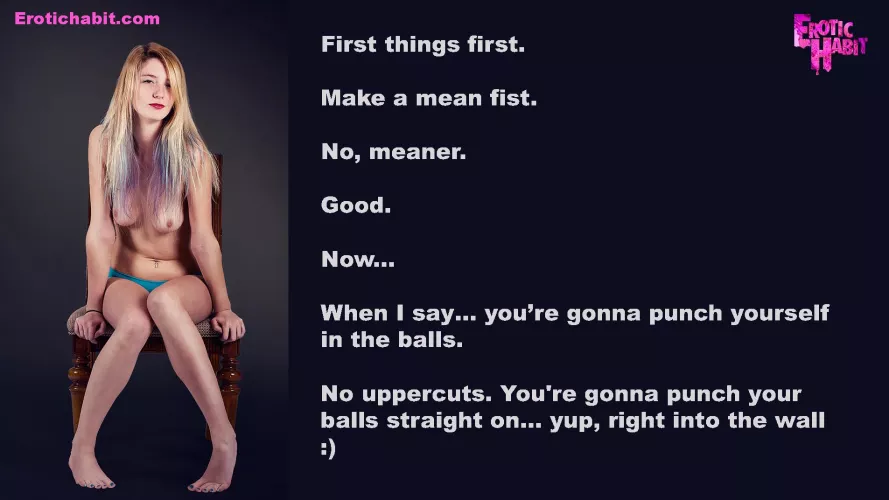 Kristen's Ballbusting Instruction 😈🍒 by Erotic-Habit