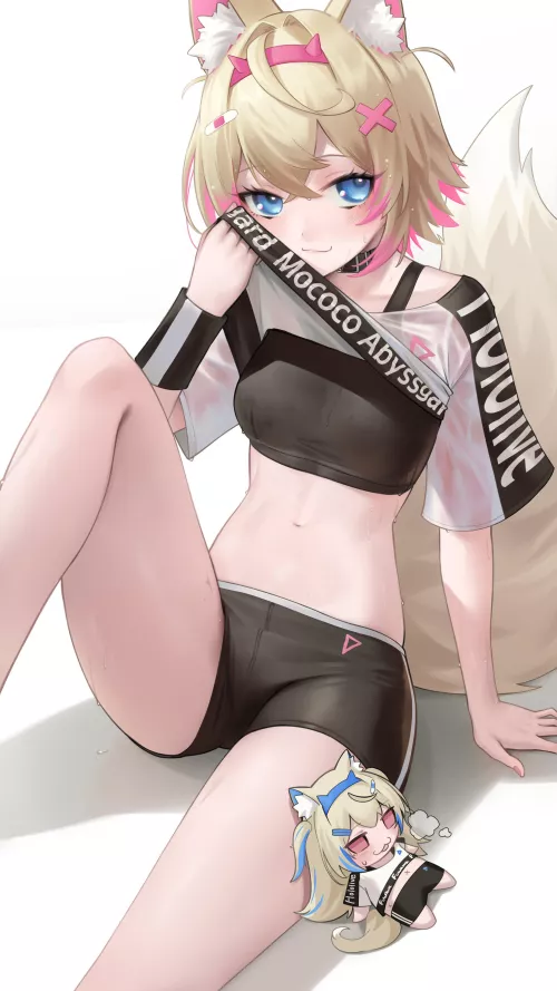 Mococo Abyssgard [Hololive EN Advent] by xdragon2k