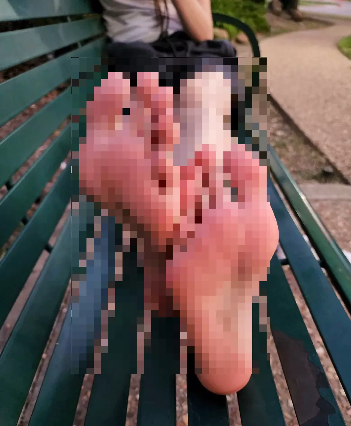 My body is only for black men. You arent even allowed to see my feet. posted by [deleted]