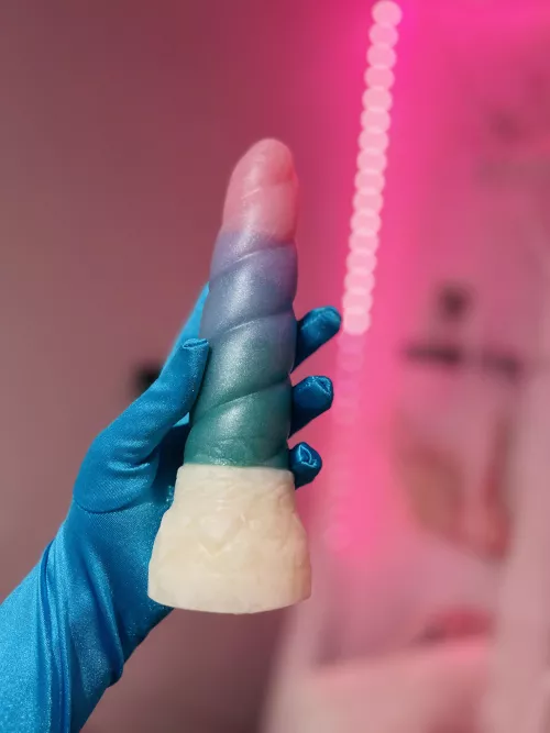 My Favorite Bad Dragon Dildo - Small Mystic Signature Color by delilahcass