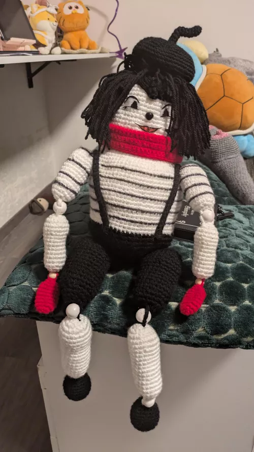 My GF crocheted a ChuChu plushie by KeNnY1337TV