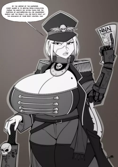 NNN Commissar by SexualYeti by ChaosMarine123