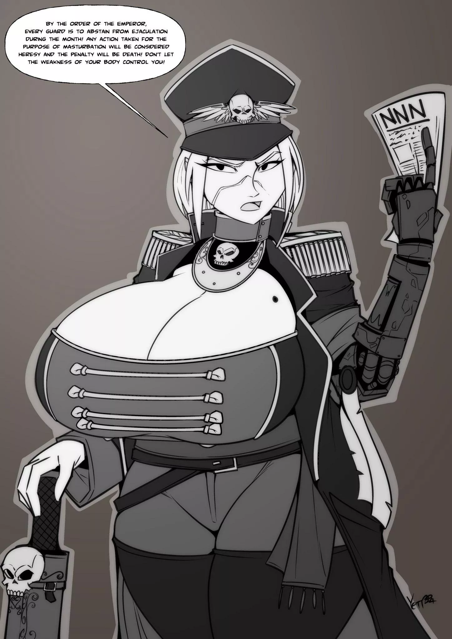 NNN Commissar by SexualYeti posted by ChaosMarine123