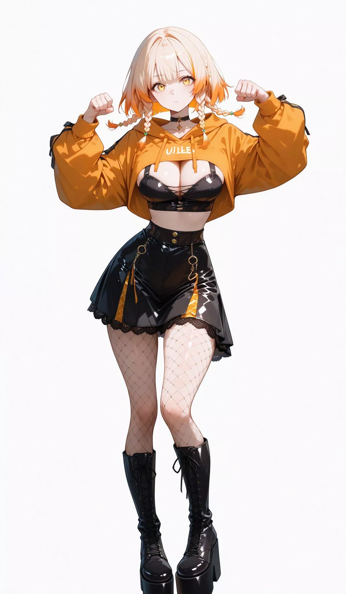 Orange & Black  posted by CheetahSperm18