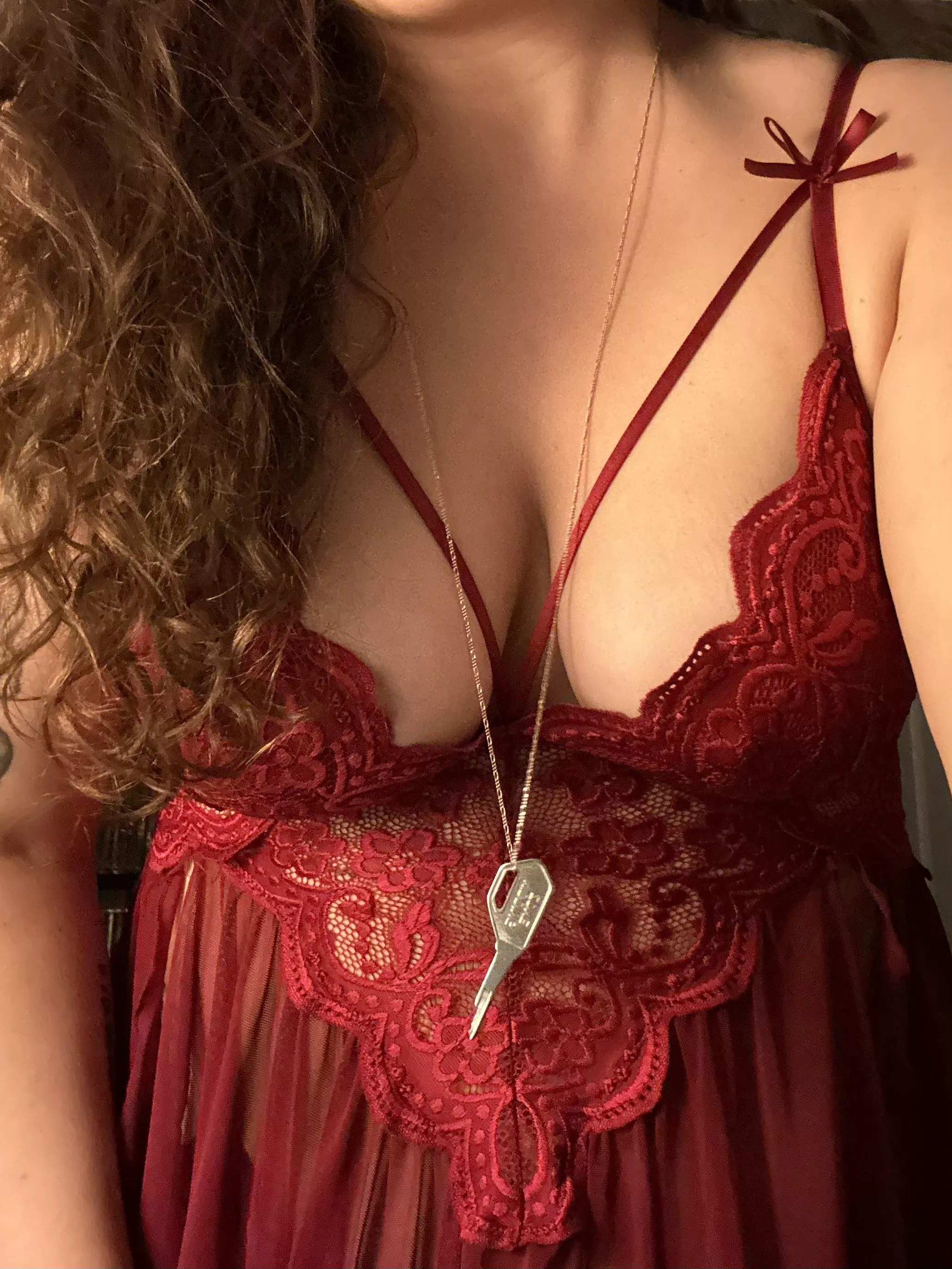 So cute…he thinks he’s getting out tonight 😈 posted by mistressandboytoy