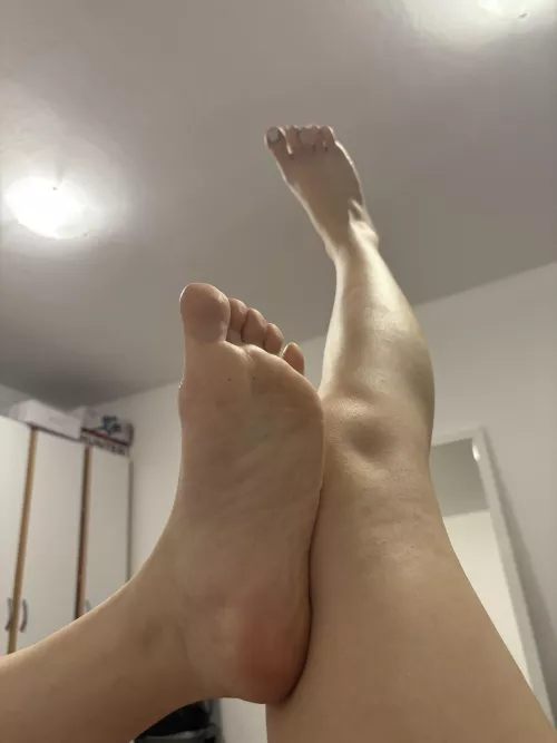 Who’s gonna lick and clean my soles?  by FeetOnly05