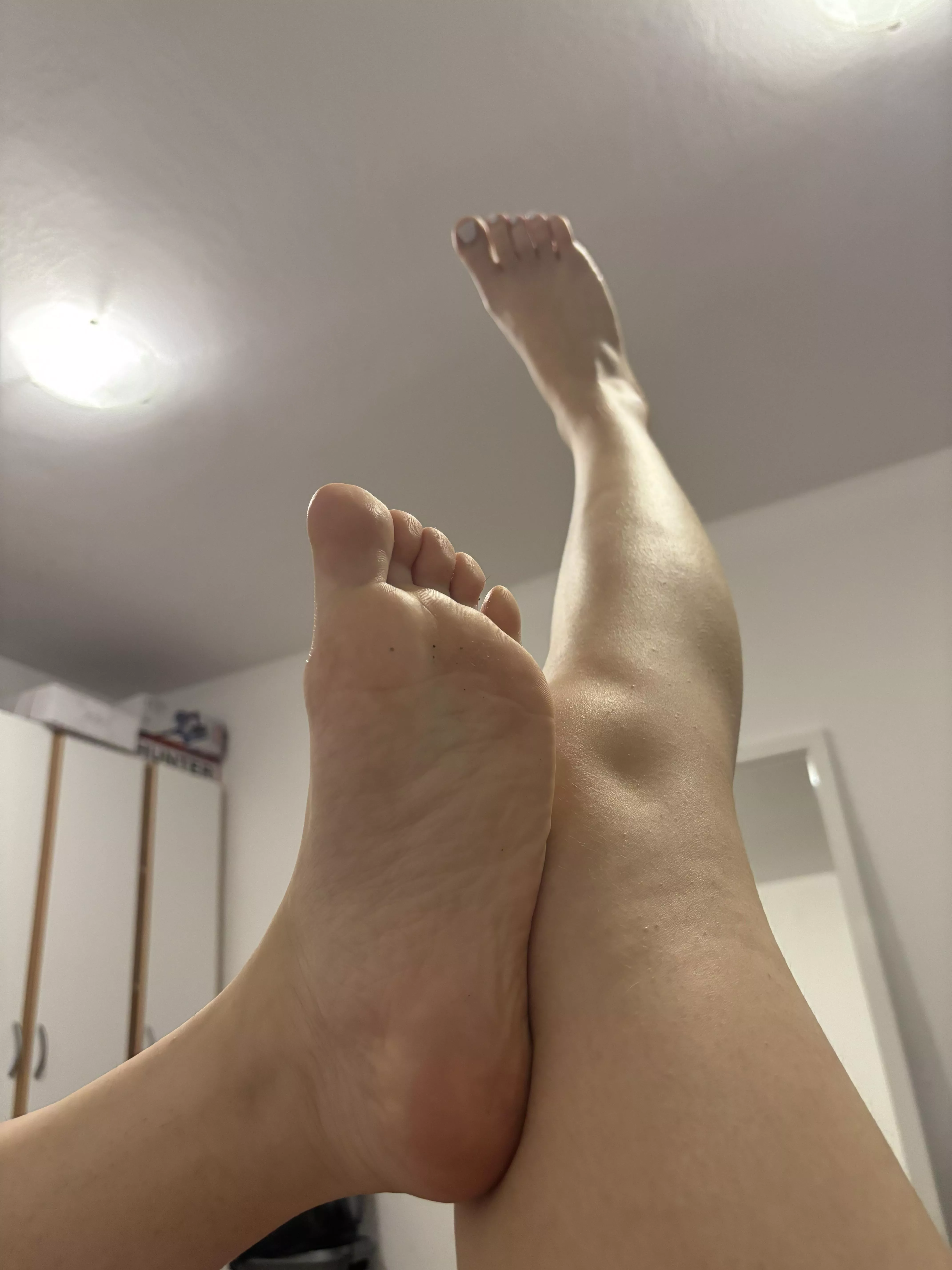 Who’s gonna lick and clean my soles?  posted by FeetOnly05
