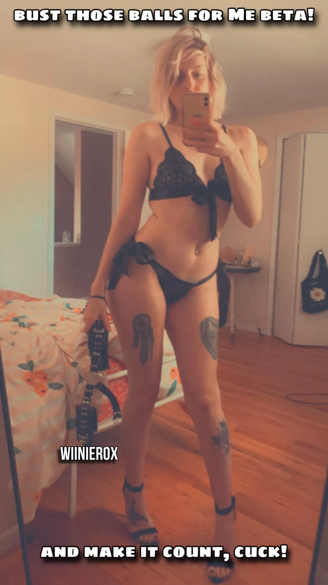 You better make those slaps count or else I’ll do it for you😈 posted by wiindom