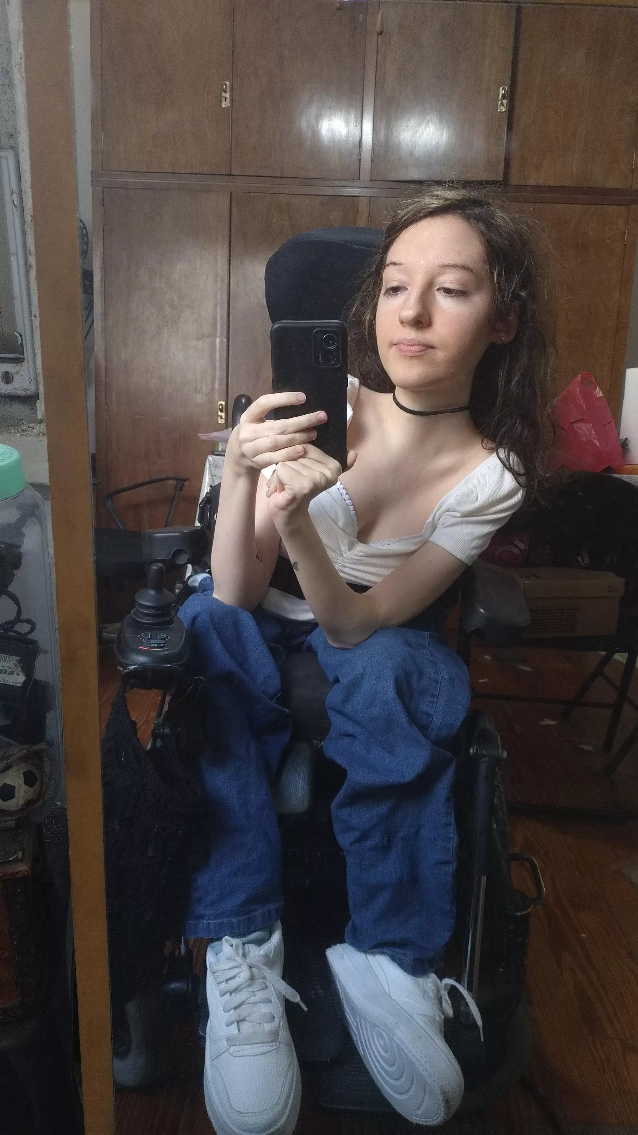 You could rape me and i could do nothing about It cause im a wheelchair user  posted by sunnykitsunexo