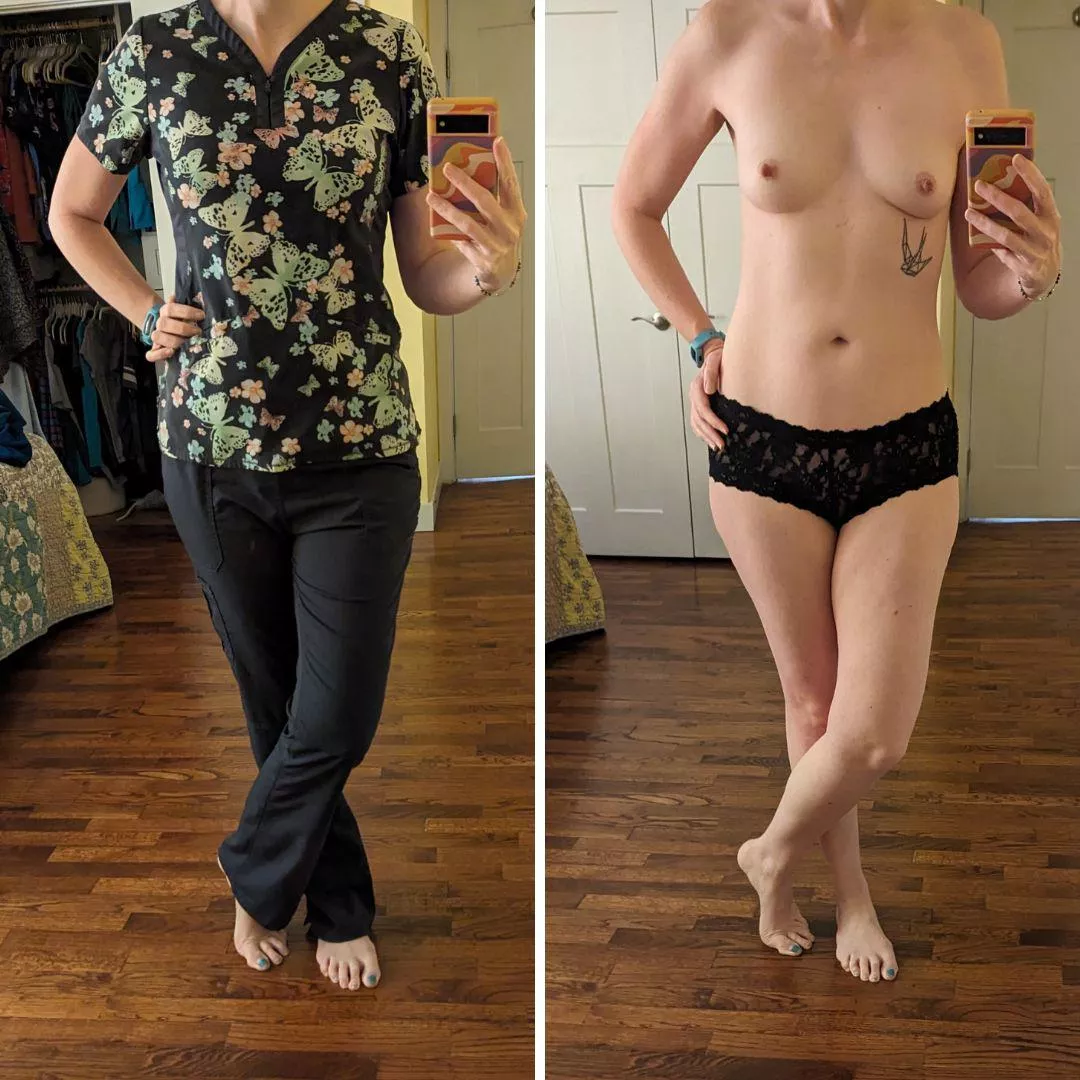 You like that I left the panties on for a little mystery or not so much... posted by TOYST_OF