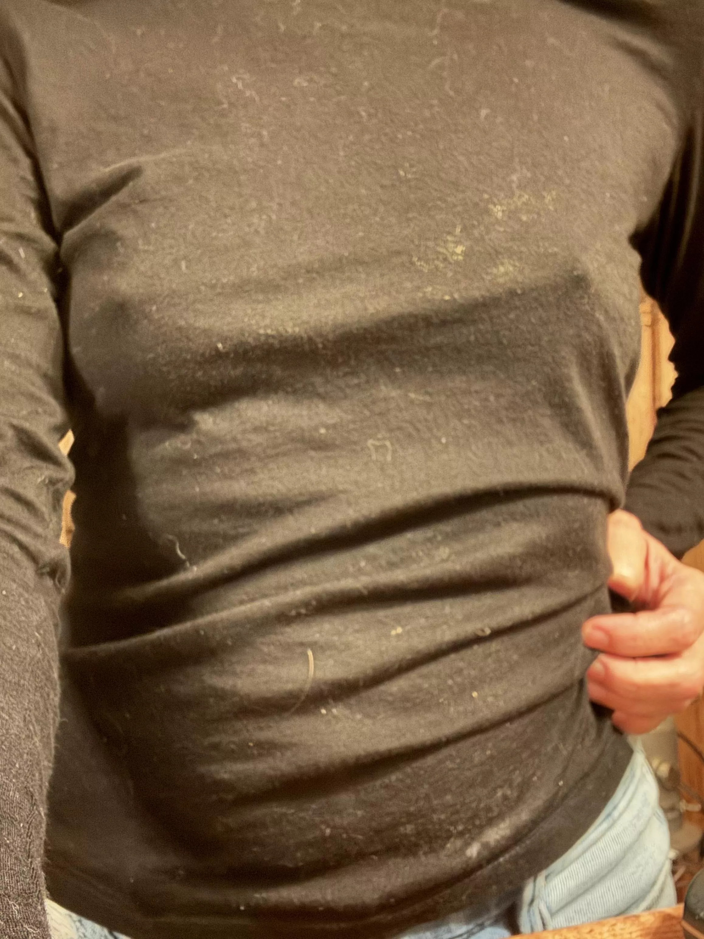 Cat fur, fuzz, and boobies!  posted by fancyhatsandpants