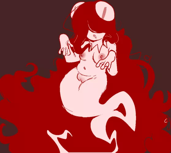 Lewd Frog Ghost Aradia [strilalonder] by Secret_Smutlab