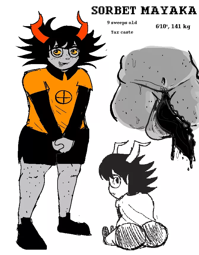 my fantroll sorbet! posted by KaboWasTaken