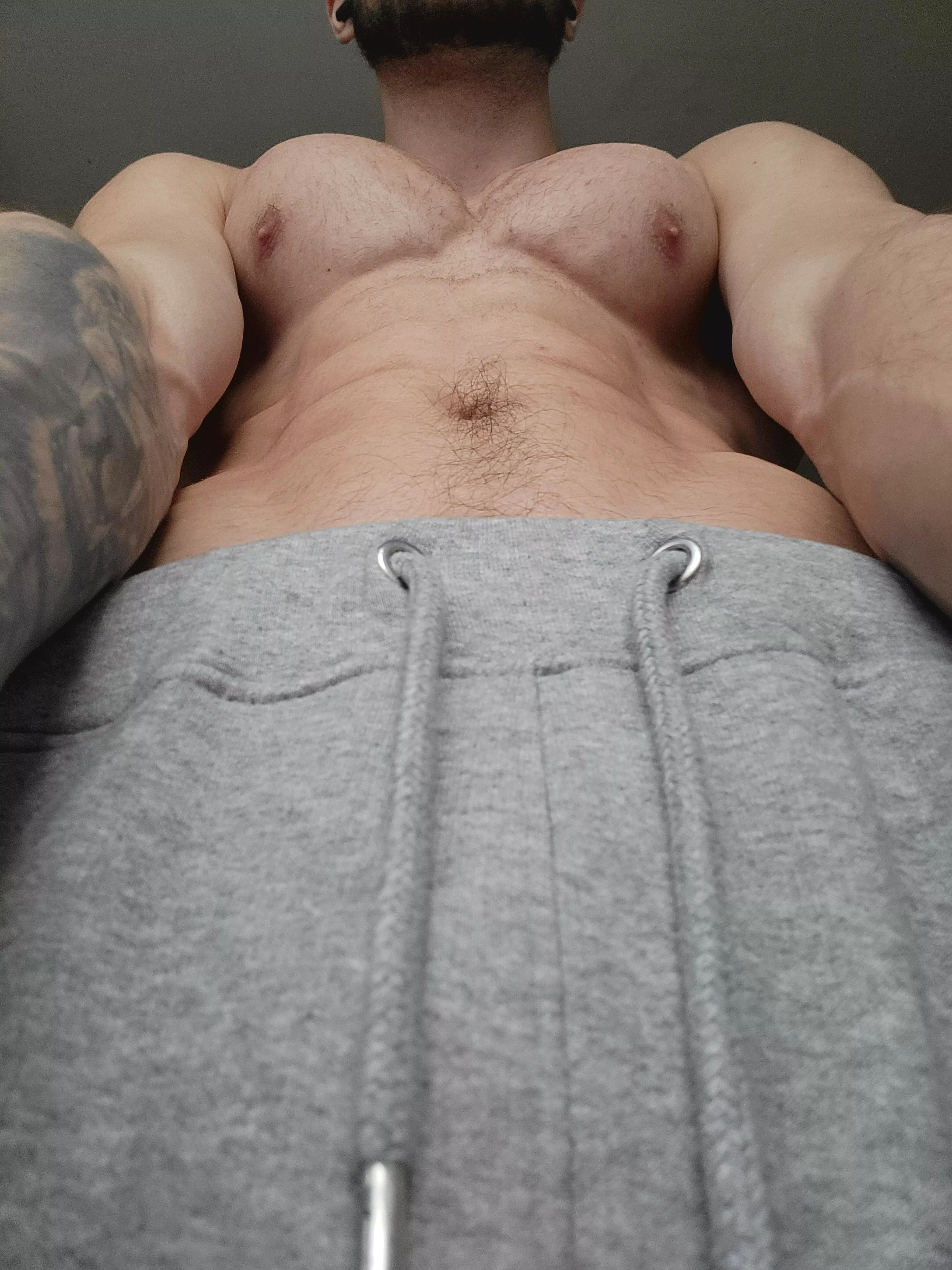 Rate my chest 1/10  posted by Global_Ad_7302