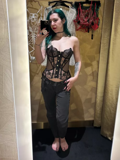 See through lace body by sirenskiss3