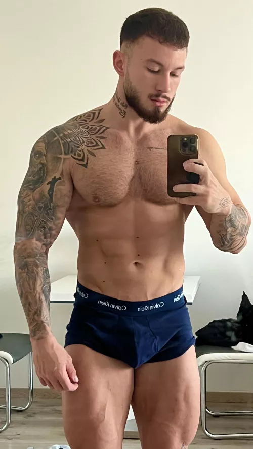 Should have pulled it lower to show my V line better. by Key_Relationship2460